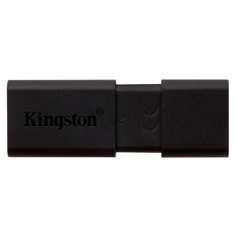 pen drive kingston 64gb usb 3.0 preto dt100g3/64gb (mp)