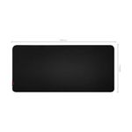 mousepad gamer pcyes exclusive 80x40cm preto pmpex (mp)