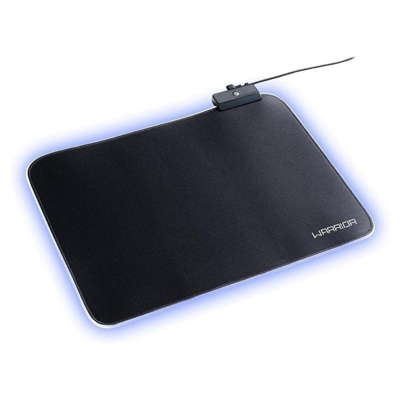 mousepad gamer warrior cronos rgb 24x36cm ac333 (mp)