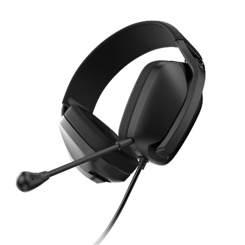 headset gamer pcyes nyra black com fio 3,5mm hgnybv preto (mp)