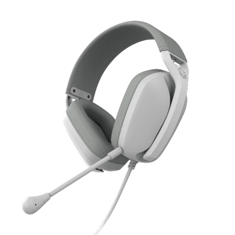 headset gamer pcyes nyra white ghost com fio 3,5mm hgnywg branco (mp)