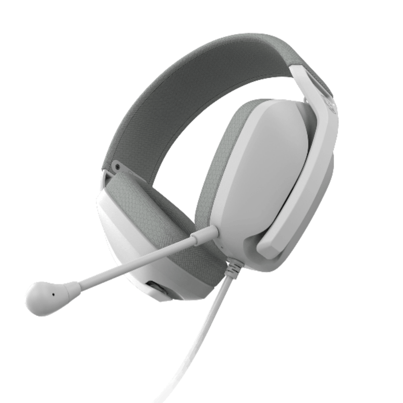 headset gamer pcyes nyra white ghost com fio 3,5mm hgnywg branco (mp)