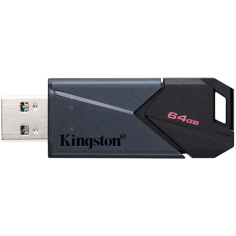 pen drive kingston exodia onix 64gb usb 3.2 dtxon/64gb preto (mp)