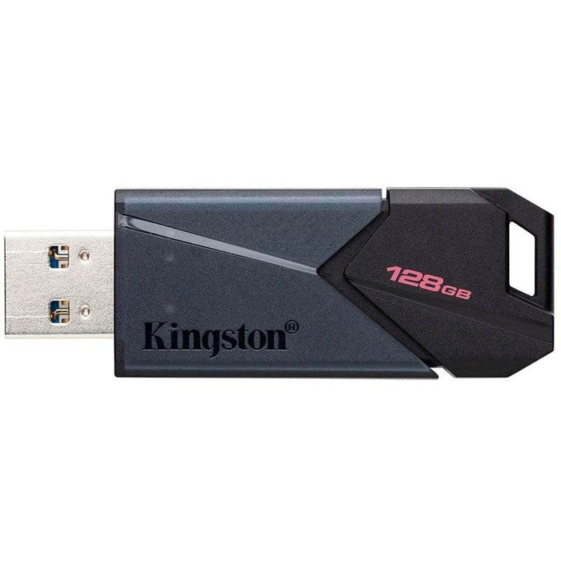 pen drive 128gb kingston exodia onix usb 3.2 dtxon/128gb preto (mp)