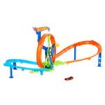 pista hot wheels turbina de ação mattel jbx65