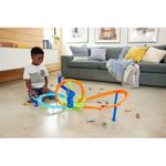 pista hot wheels turbina de ação mattel jbx65