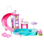 boneca barbie piscina com acessórios mattel jfp01