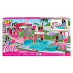 boneca barbie piscina com acessórios mattel jfp01