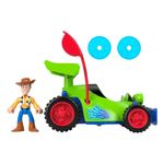 brinquedo toy story woody com carro imaginext mattel jkw22