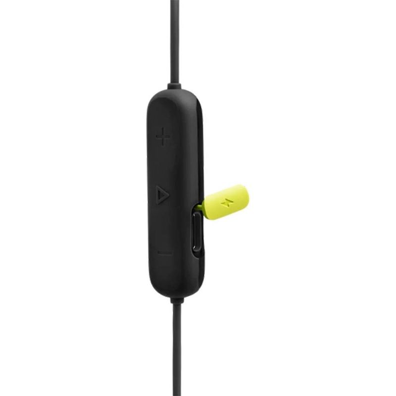 fone de ouvido bluetooth jbl intra auricular endurance run 3 preto e verde (mp)