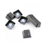 conjunto de teclas keycaps redragon double shot a108 preto (mp)