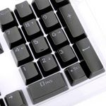 conjunto de teclas keycaps redragon double shot a108 preto (mp)
