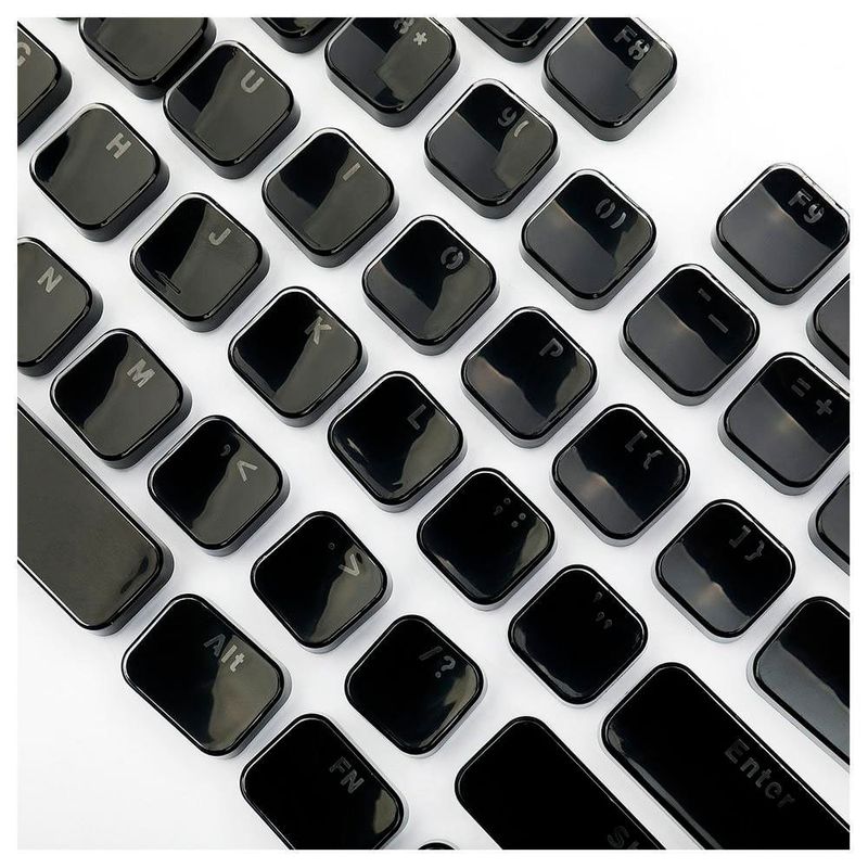 kit de teclas keycaps redragon a107 104 teclas preto (mp)