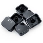 kit de teclas keycaps redragon a107 104 teclas preto (mp)