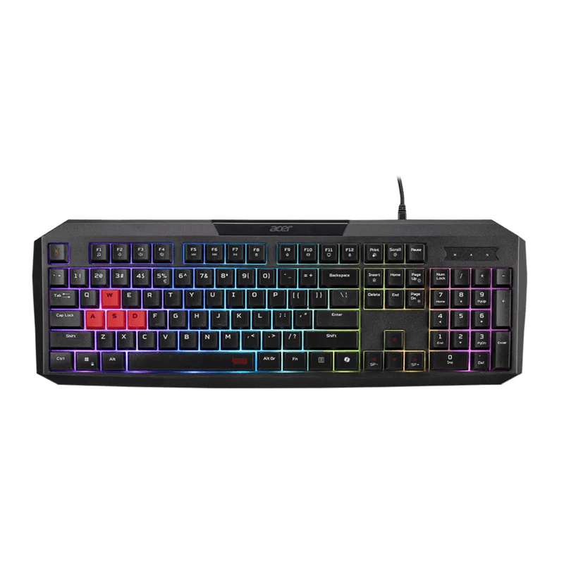 teclado gamer acer nitro nkw100 rgb usb preto gp.kbd11.05f750 (mp)