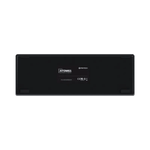 teclado gamer mecânico fantech atom61 mk211 60% rgb switch red preto (mp)