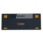 teclado gamer mecânico pcyes arkeum 75% sunset edition switch red akss75rbr (mp)