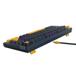 teclado gamer mecânico pcyes arkeum 75% sunset edition switch red akss75rbr (mp)