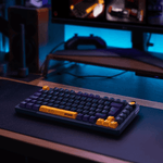 teclado gamer mecânico pcyes arkeum 75% sunset edition switch red akss75rbr (mp)
