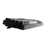 teclado gamer mecânico pcyes mecka 65% black vulcan switch red tpmkbvrd (mp)