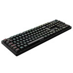teclado gamer mecânico pcyes zecky switch red black vulcan ptzkbvrd (mp)