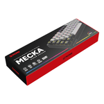 teclado gamer mecânico pcyes mecka 65% black vulcan switch red tpmkbvrd (mp)