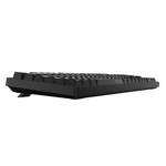 teclado gamer mecânico pcyes zecky switch red black vulcan ptzkbvrd (mp)