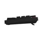 teclado gamer mecânico pcyes zecky switch red black vulcan ptzkbvrd (mp)