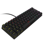 teclado gamer mecânico vinik 60% rgb switch red anihibkrd (mp)
