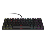 teclado gamer mecânico vinik 60% rgb switch red anihibkrd (mp)