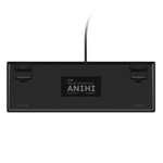 teclado gamer mecânico vinik 60% rgb switch red anihibkrd (mp)