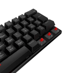 teclado gamer mecânico vinik 60% rgb switch red anihibkrd (mp)