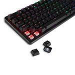 teclado gamer mecânico warrior dunky switch red tc282 (mp)