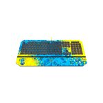teclado gamer membrana redragon brancoala rgb b502rgb (mp)