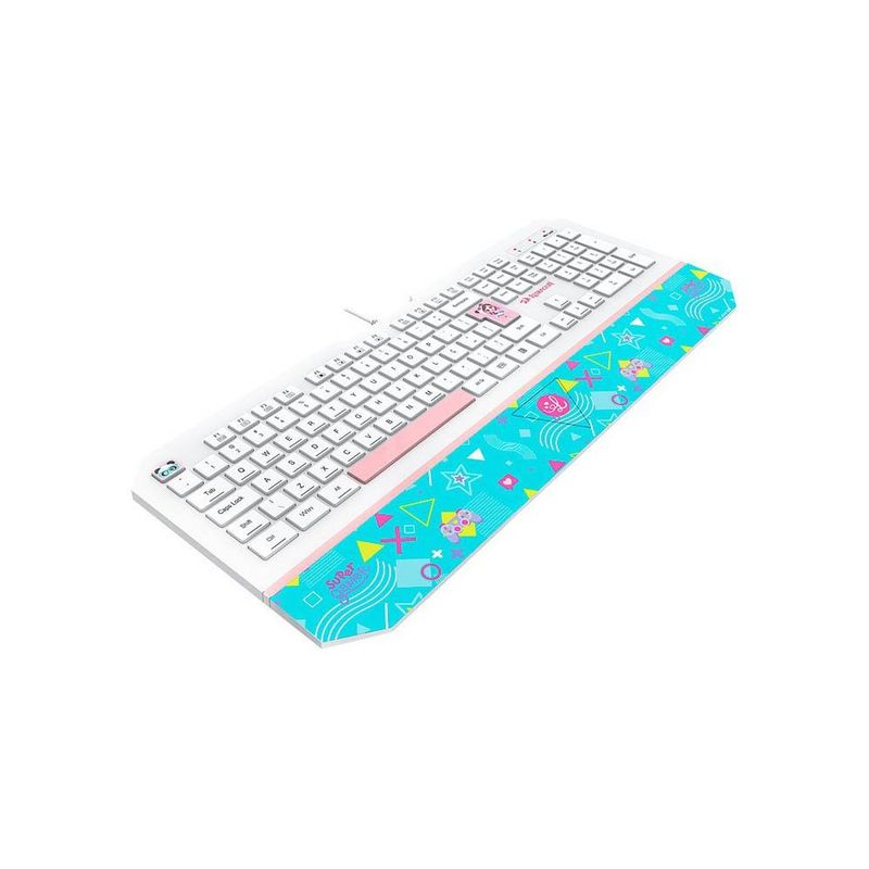teclado gamer membrana redragon luluca rgb l502 (mp)