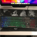 teclado gamer multimídia knup rgb kp-te130 (mp)