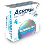 sabonete em barra asepxia corpo e rosto regenerador 85g 4 unidades