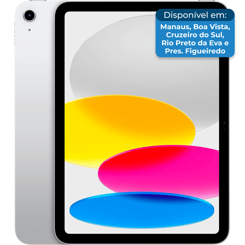 iPad 10ª Geração A14 Bionic 64GB Cinza 10.9