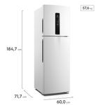 geladeira electrolux frost free 410 litros inverter branco if46