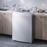 máquina de lavar 17kg electrolux essential care jet&clean e ultra filter 127v led17