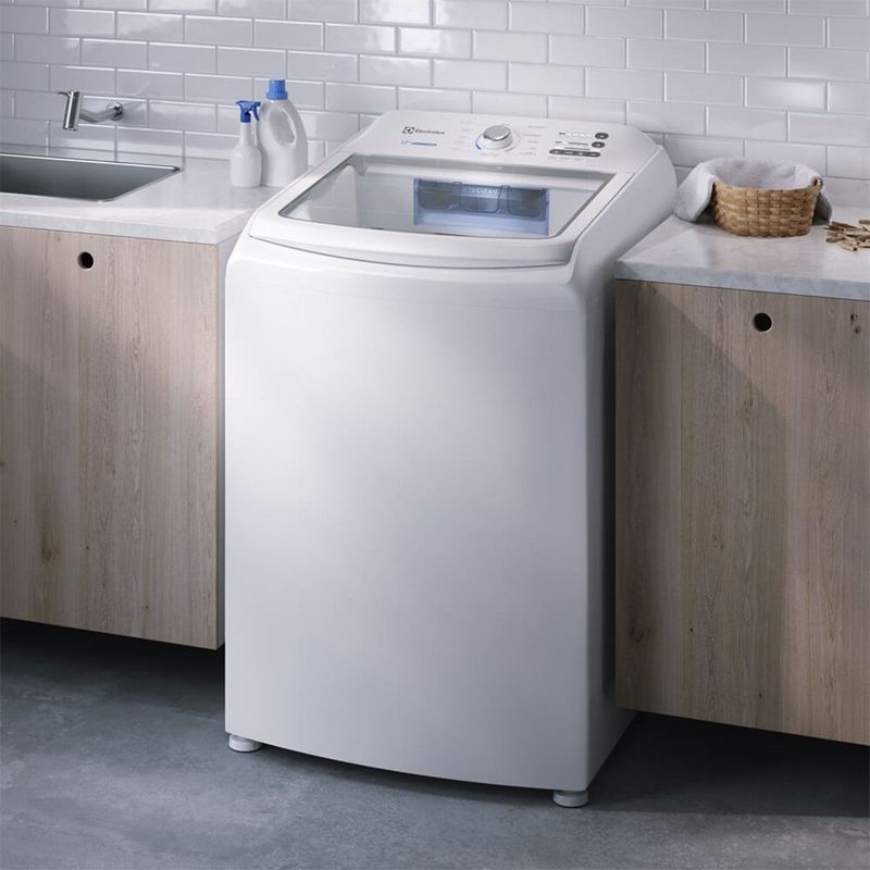 máquina de lavar 17kg electrolux essential care jet&clean e ultra filter 127v led17