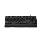 teclado usb genius kb 100xp com apoio de pulso abnt2 31310050411 (mp)