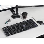 teclado usb pcyes classic preto e cinza ptocl2ab (mp)
