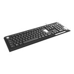 teclado usb pcyes classic preto e cinza ptocl2ab (mp)