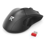 mouse sem fio redragon r office bm 2463 usb 4000dpi 4 botões preto (mp)