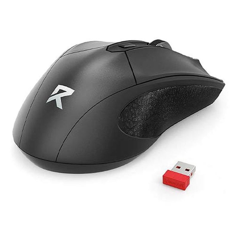 mouse sem fio redragon r office bm 2463 usb 4000dpi 4 botões preto (mp)