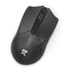 mouse sem fio redragon r office bm 2463 usb 4000dpi 4 botões preto (mp)