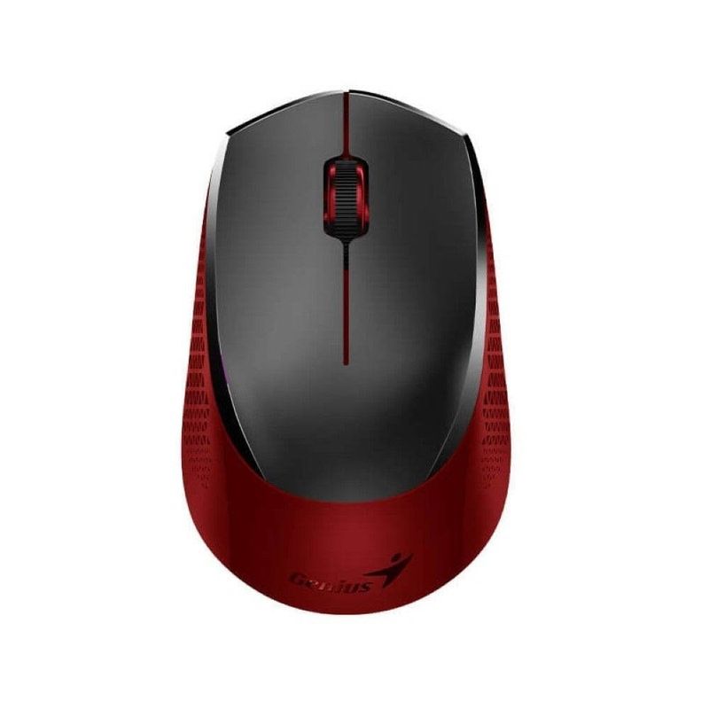 mouse sem fio silencioso genius nx 8000s 1200dpi vermelho 31030025404 (mp)
