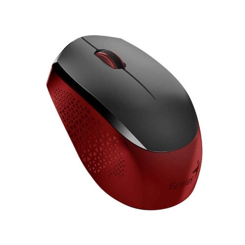 mouse sem fio silencioso genius nx 8000s 1200dpi vermelho 31030025404 (mp)