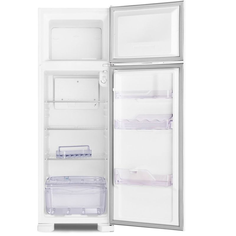 geladeira electrolux cycle defrost 260l super freezer duplex 127v branca (dc35a)